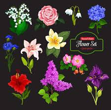 Premium Vector Flower Icon Of Garden