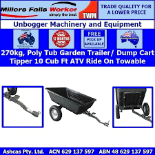 Millers Falls Twm Poly Dump Cart Atv