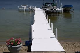 when anchoring your floating dock