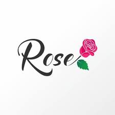 Simple Rose Vector Art Icons And