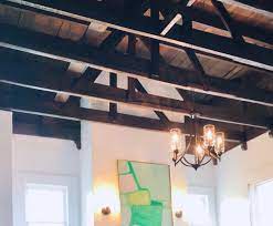 michael s refinished wood beam ceiling