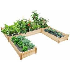 Garden Bed Wooden Raised Garden Box