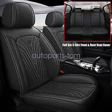 Perforated Leather Seat Covers Full Set