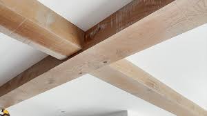 creative faux beam joinery