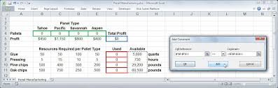 Excel Solver Tutorial Step By Step
