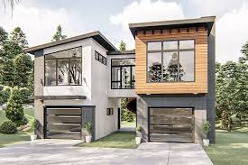Contemporary Carriage House Plan With 1