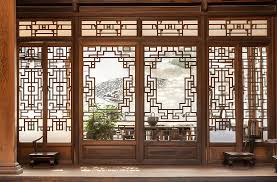 Traditional Chinese House Background