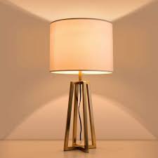 Contemporary Bedside Table Lamps Set
