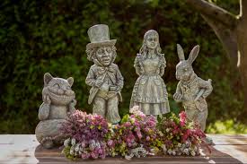 Alice In Wonderland Garden Figure