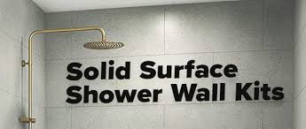 Solid Surface Shower And Tub Walls