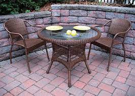 Resin Wicker Dining Set 36 Round