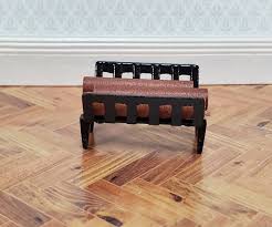 Dollhouse Fireplace Log Grate With Logs