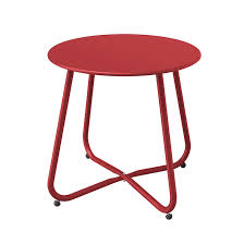 Grand Patio Steel Patio Side Table