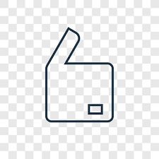 Open Box Icon In Trendy Design Style