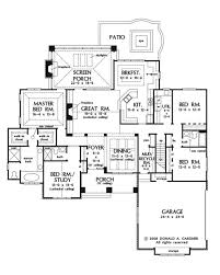Cottage Style House Plan 4 Beds 3