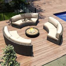 Aluminum Outdoor Sectional Sofas And