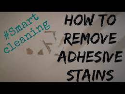 Remove Sticker Tape Adhesive Stains