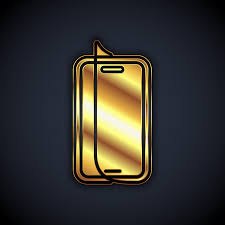 Gold Glass Screen Protector For
