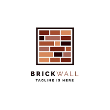 Premium Vector Brick Wall Logo Vector