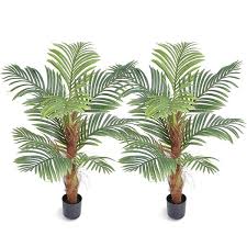 Vevor Artificial Palm Tree 4 Ft Tall