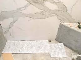 Porcelain Slab Shower Walls The Genius