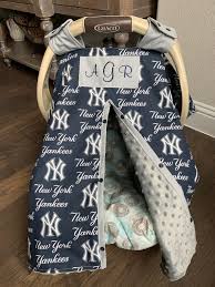 Ny Yankees Baseball Team Baby Carseat