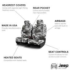Jeep Goldberg Camouflage Seat Covers