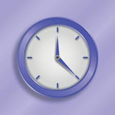 3d Round Wall Clock Icon 5504283 Vector