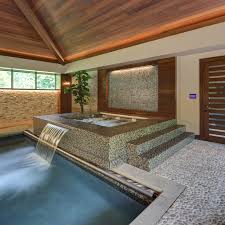 Tranquil Pool House Contemporary