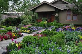 Lawn Flower Garden At Houston Heights