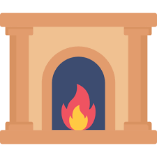 Fireplace Dinosoft Flat Icon