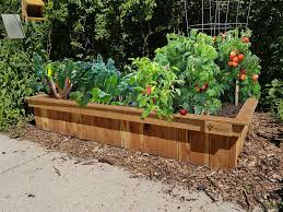 Cedar Raised Bed With Soil