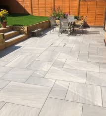 Smooth Paving Patio Slabs Garden