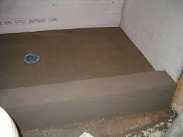 Walk In Shower On Concrete Floor