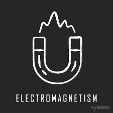 Electromagnetism Chalk Icon