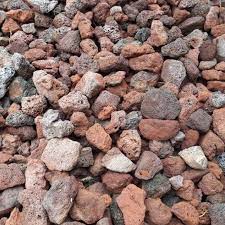 Red Lava Rock Southern Landscaping