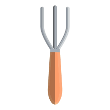 Premium Vector Hand Fork Icon Cartoon