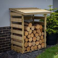 Log Storage Sheds Outdoor Wooden Log