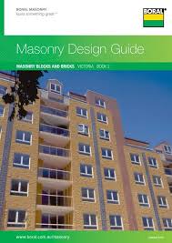 Masonry Design Guide B