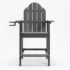 Outdoor Adirondack Chair Barstool