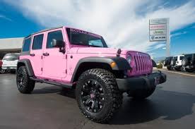 Pink Jeep Proceeds Benefit Cancer Society