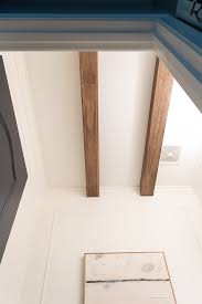 how to make faux beams an easy diy