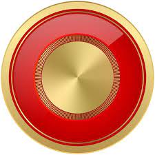 Seal Badge Red Gold Clipart Image