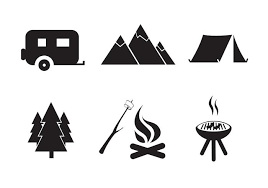 Fire Pit Vector Art Icons And