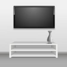 Tv On Wall Icon Vector Images Over 3 800