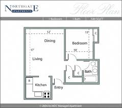 Floor Plans Of Northgate Apartments In