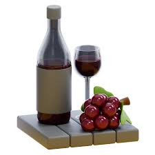 4 217 3d Wine Drink Ilrations