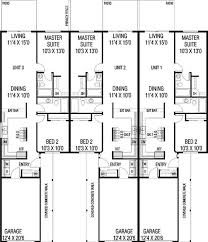 Triplex Plan 2 Bedrms 2 Baths Per