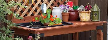 How To Build An Outdoor Potting Bench