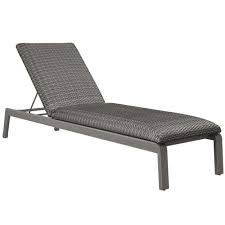Cast Aluminum Reclining Chaise Lounge